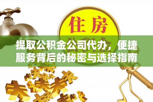 乌拉特中旗提取公积金公司代办，便捷服务背后的秘密与选择指南