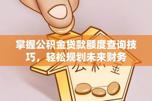 乌拉特中旗掌握公积金贷款额度查询技巧，轻松规划未来财务